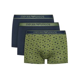 Emporio Armani Boxeri bleumarin / verde