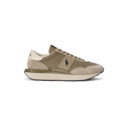Polo Ralph Lauren Sneaker low 'TRAIN 89' maro cămilă / bej închis / negru