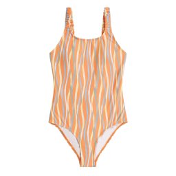 O'NEILL Costum de baie întreg 'Holiday' albastru deschis / galben / verde măr / portocaliu caisă