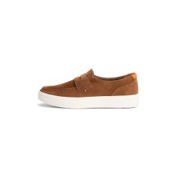 TOMMY HILFIGER Papuci de casă maro coniac
