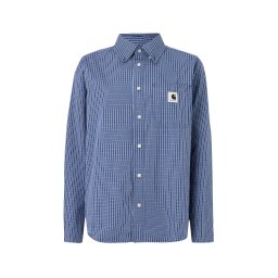 Carhartt WIP Bluză 'Groff' albastru regal / albastru deschis / negru / alb