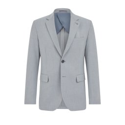 WE Fashion Sacou Business gri deschis