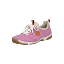Rieker Sneaker low roz deschis / alb
