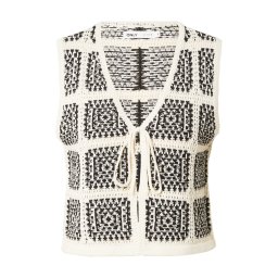 ONLY Vestă 'ONLLOA' bej / negru