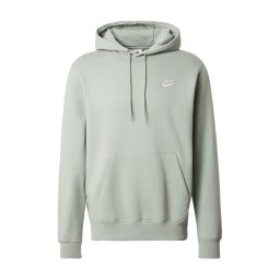 Nike Sportswear Bluză de molton 'CLUB' verde pastel