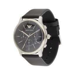 Emporio Armani Ceas analogic negru / argintiu