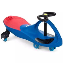 BoboCar Mașinuță fără pedale cu roţi din cauciuc - albastru