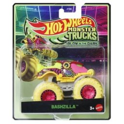 Hot Wheels - Monster Trucks: Mașinuță care strălucește în întuneric: Bashzilla