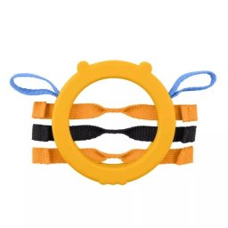 Fisher-Price: Jucărie de dentiție cu animale vesele - albinuță