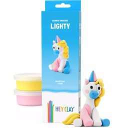 Hey Clay: Figurina unicorn luminos