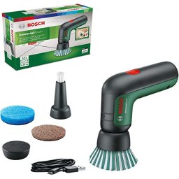 Polizor cu perie UniversalBrush 3.6V Negru-Verde