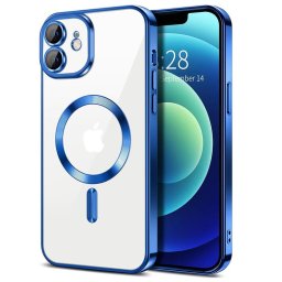 Husa Husa pentru iPhone 12 - Techsuit Luxury Crystal MagSafe - Deep Blue