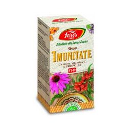 Sirop pentru imunitate cu miere, vitamina c si propolis f149 100ml FARES