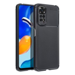 Husa pentru Xiaomi Redmi Note 14 Pro Plus 5G, Carbon Premium, Negru