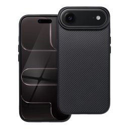 Husa pentru Apple iPhone Air, MagSafe, Carbon Elite, Negru