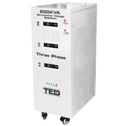 Stabilizator de rețea trifazat-trifazat 200 kVA cu servomotor, TED Electric TED003607