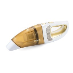 Aspirator de mana ETA Verto II 1423 90000, baterie Ni-Mh 9,6 V, filtru HEPA, alb-auriu