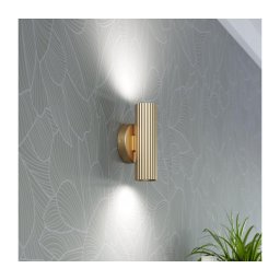 Aplica de perete Eglo PORTILLO 902034, 2x GU10, 5 W, 230 V, aurie