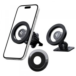 Suport Auto Magnetic Spigen MFT13, Universal, Negru ACP08315