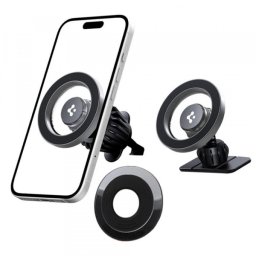 Suport Auto Magnetic Spigen MFT13, Universal, Argintiu ACP08314
