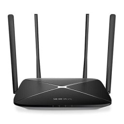 Router Mercusys KOM-AC12G | WiFi 5, 1200 Mbps, Dual-Band, Negru