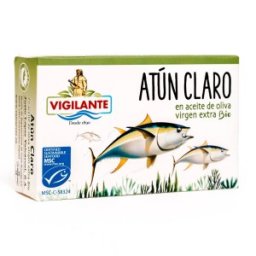 Ton ECO Yellowfin in Ulei de Masline Extravirgin, Vigilante, 115 g