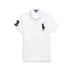 POLO RALPH LAUREN Polo Basic Mesh-Ssl-Knt 710688969003 100 white