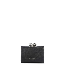 TED BAKER Portofel Roosa Rose Detail Leather Small Bobble 283899 black