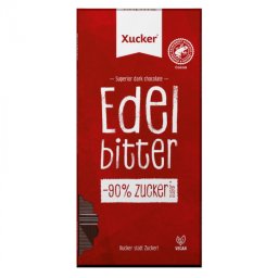 Xucker Ciocolată neagră 80 g