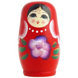 Set 4 păpuși Matrioșka, 8 cm, M1
