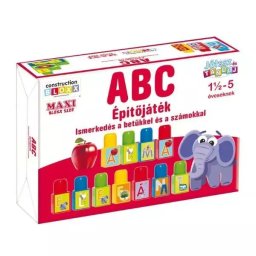 Joacă și învață!: Literele ABC și numere – Joc de construcție educativă