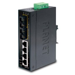Switch PLANET ISW-621 network switch Unmanaged L2 Fast Ethernet (10/100) Black