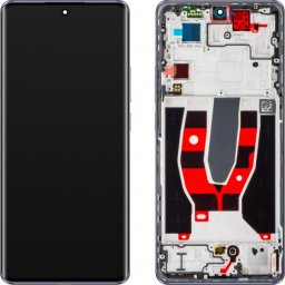 Piese si componente Display cu Touchscreen Oppo Reno10, cu Rama, Albastru (Ice Blue), Service Pack 621029000061