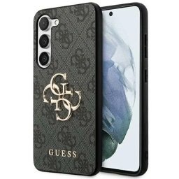 Husa Guess 4G Big Metal Logo case for Samsung Galaxy S24 - black