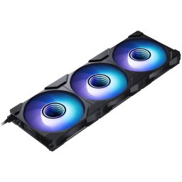 M25 Gen2 PWM D-RGB Fan, 3-Pack - Reverse Blade, 120mm, Black