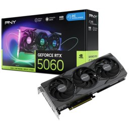 Placa video nVidia GeForce RTX 5060 EPIC-X RGB Triple Fan OC 8GB, GDDR7, 128 bit