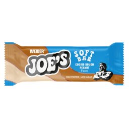 Baton proteic cu aromă de fursecuri și alune, Joe's Soft Bar 50g
