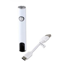 Baterie Vape Pen Black Leaf pentru Cartus 510 pod USB-C si LED