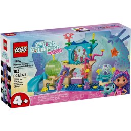 LEGO® Gabby's Dollhouse 11204 - Aventurile in acvariu ale sirenei Gabby