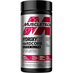 Hydroxycut Hardcore Super Elite pentru Arderea Grasimilor si Energie - MuscleTech - 100 capsule