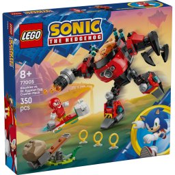 Knuckles vs. dr. eggman si robotul egg crusher