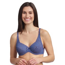 Sutien cu armătură PLAYTEX FLOWER ELEGANCE RCS - Albastru deschis