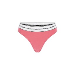 GUESS Tanga 'Carrie' gri piatră / roz / negru / alb