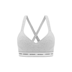 GUESS Sutien 'CARRIE' gri deschis / negru / alb