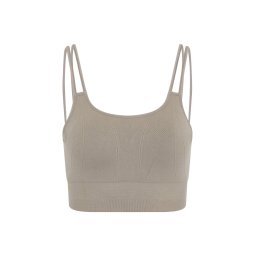Born Sport top 'Blume' bej închis