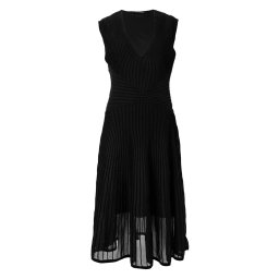 Karl Lagerfeld Rochie tricotat negru