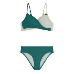 O'NEILL Costum de baie două piese verde smarald / verde pastel