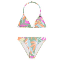 O'NEILL Costum de baie două piese 'Essentials Triangle' albastru deschis / galben deschis / roz
