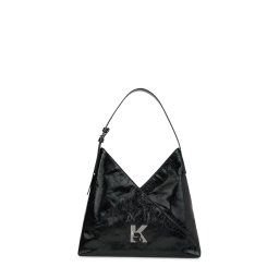 KARL LAGERFELD JEANS Geantă tip sac ' Geo Hochglänzende Tote Bag ' negru