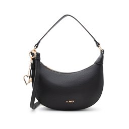 L.CREDI Geantă de umăr 'Ragna' negru